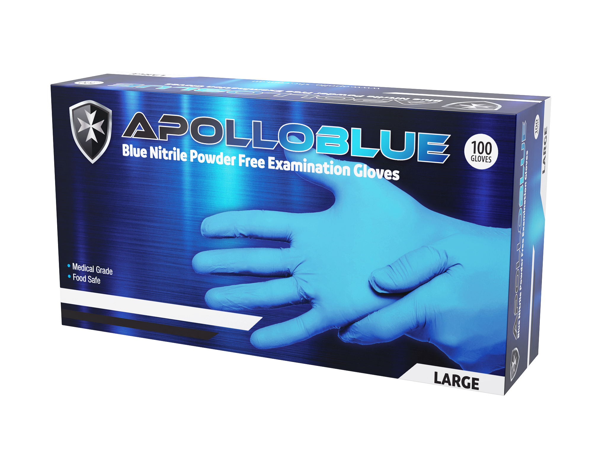 apollo latex powder free gloves